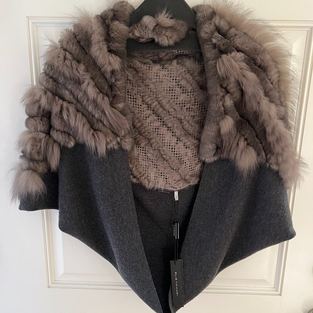 Fur Shoulder Shawl Wrap